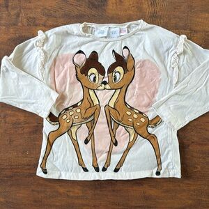 Zara Bambi Shirt 2-3T